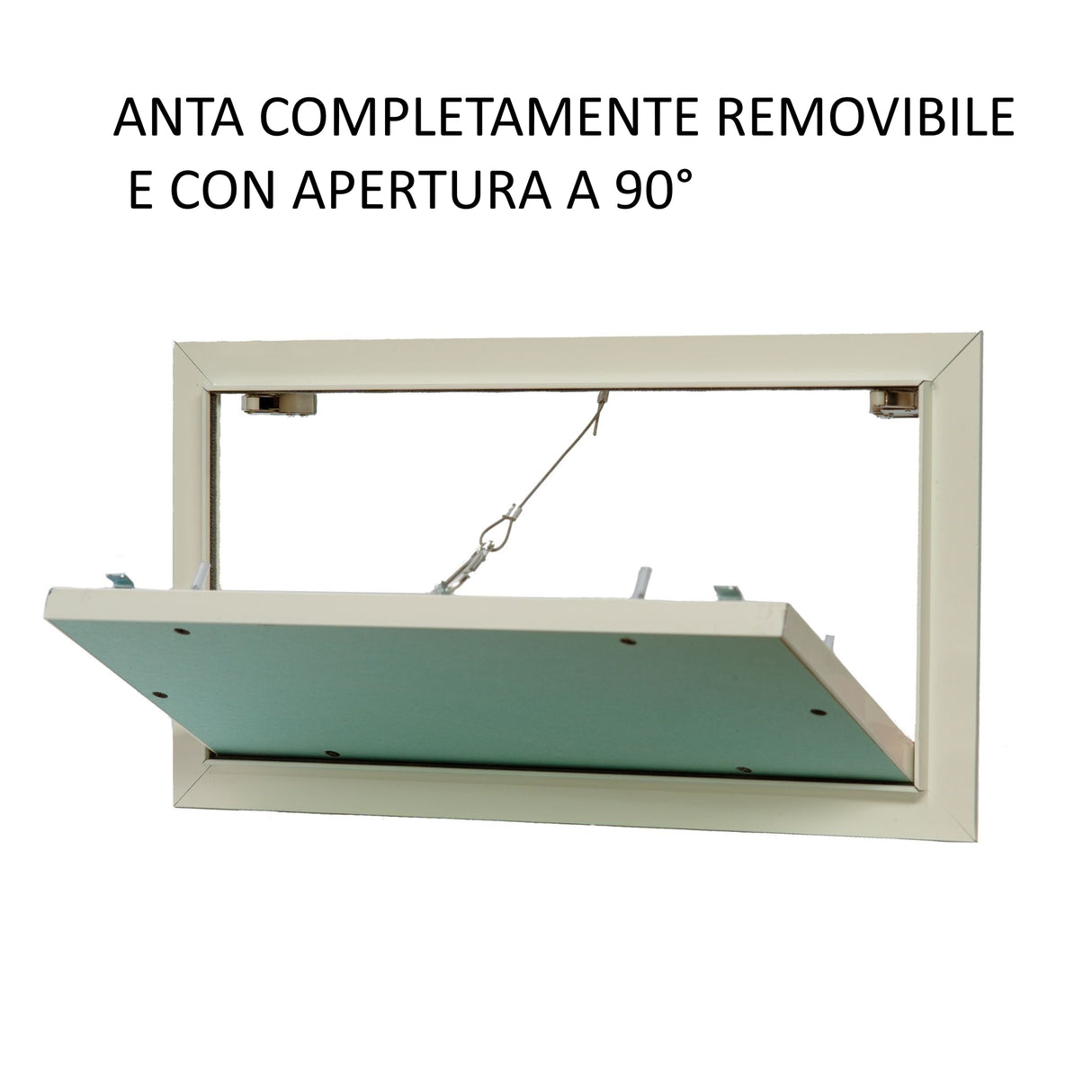 Sportello di Ispezione Filomuro con Sistema di Aerazione