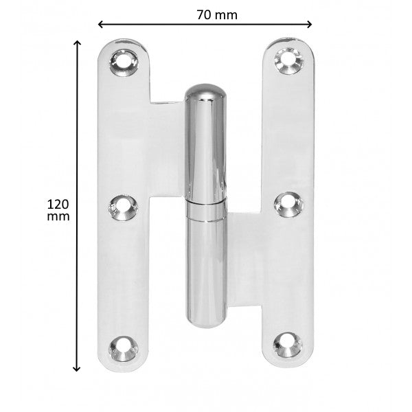 OTLAV Concealed Hinges Kit for Internal Doors