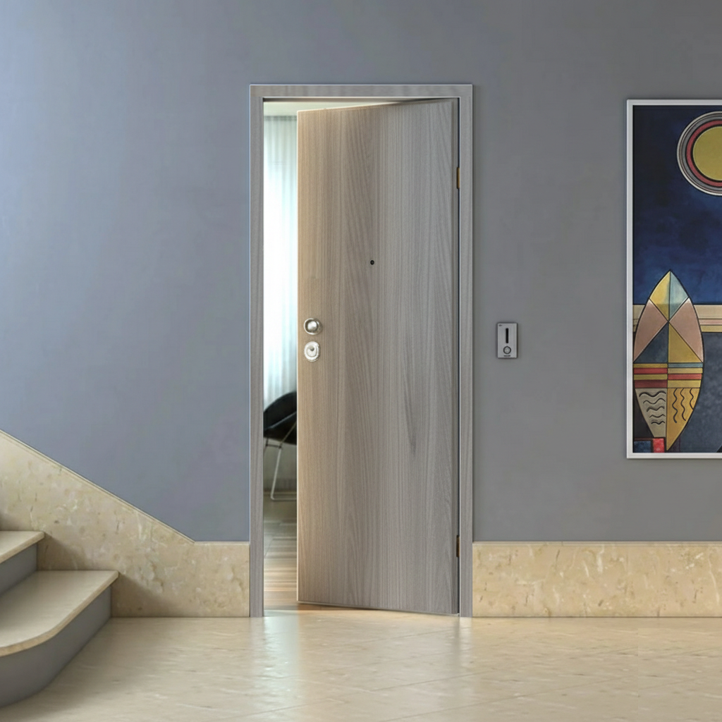 Smooth Soundproof Armored Door Class 3 (CE Certified)