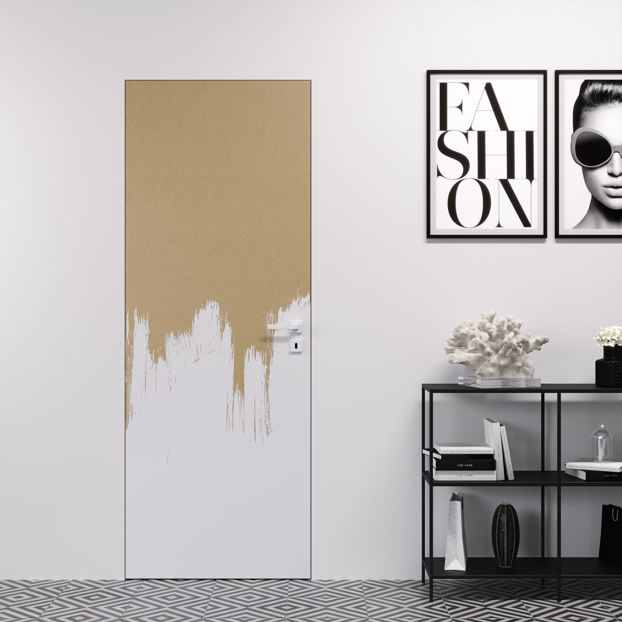 Porta filomuro Grezza