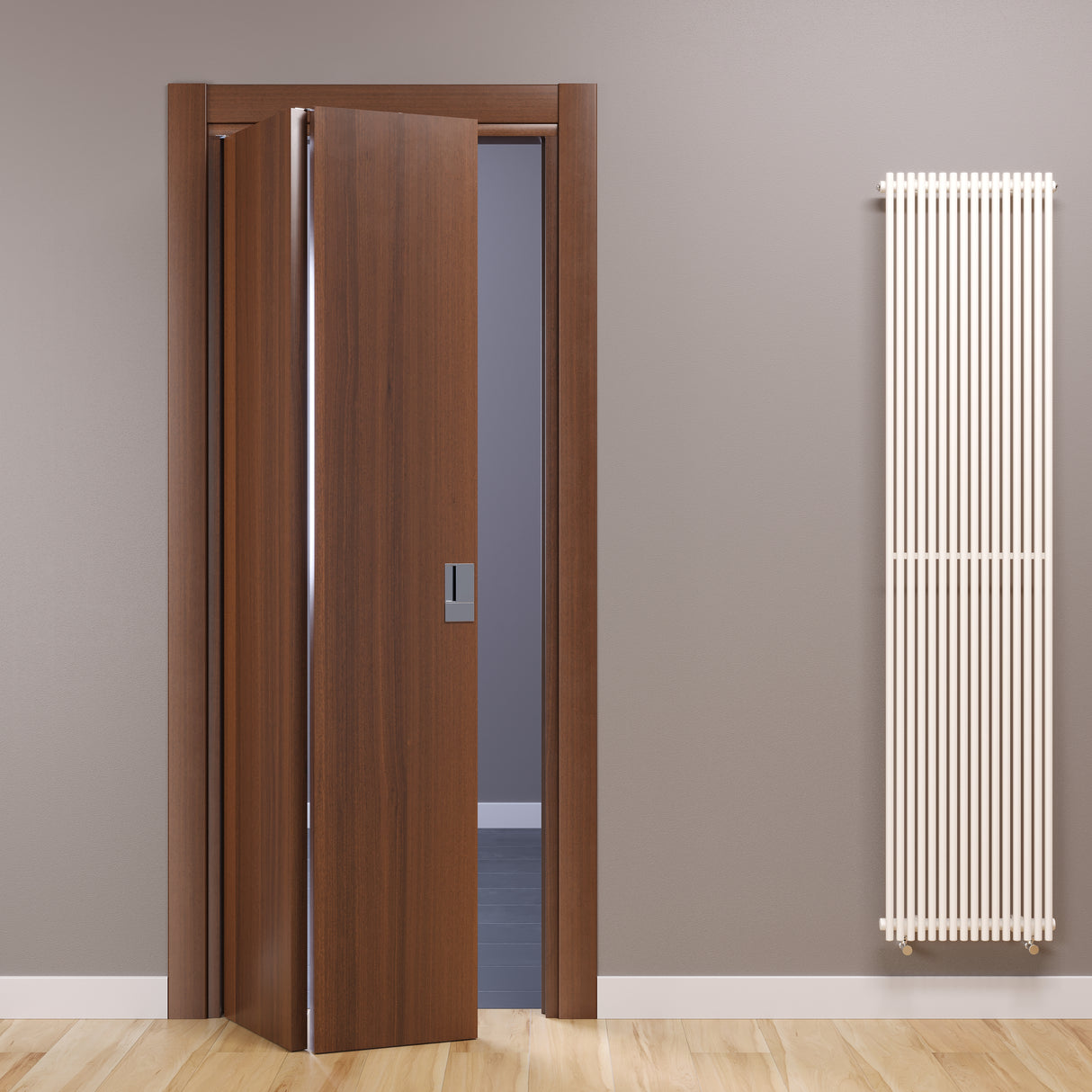 Porta Fluid Motion Noce nazionale Apertura Parziale 90