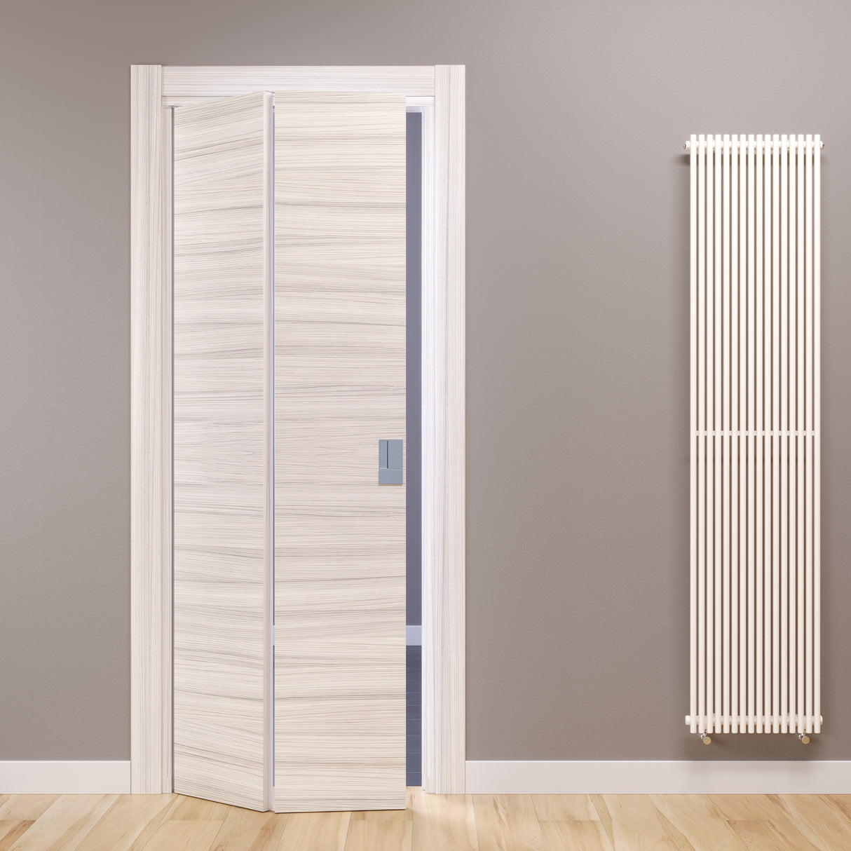 Porta a libro fluid motion Palissandro white