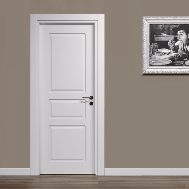 Porta pantografata con 3 bugne