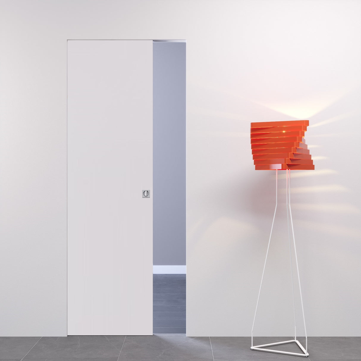 Porta_Scorrevole_Filomuro_Laminato_Bianco