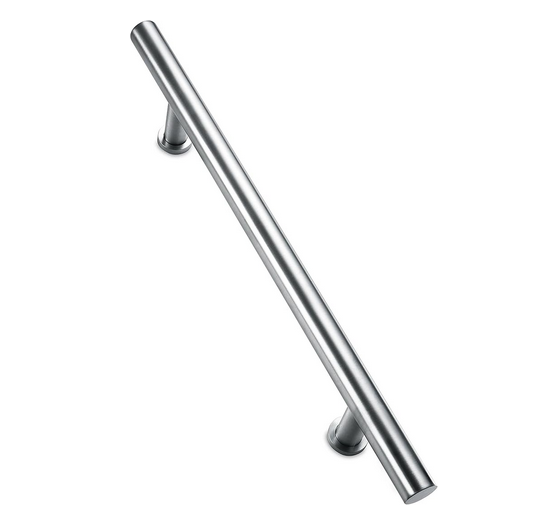 Coppia Maniglioni in Acciaio Inox Satinato per Porte Scorrevoli