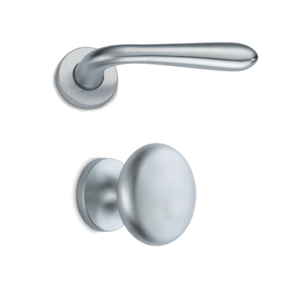 Pomolo Hotel con pomolo esterno e maniglia interna per porte