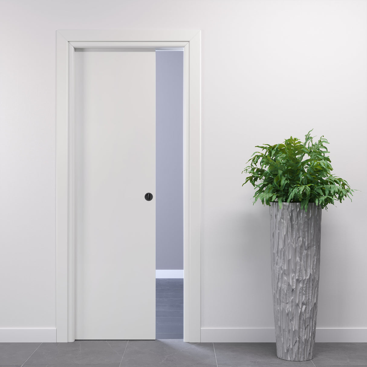 Porta DA INTERNO Scorrevole Laminato bianco