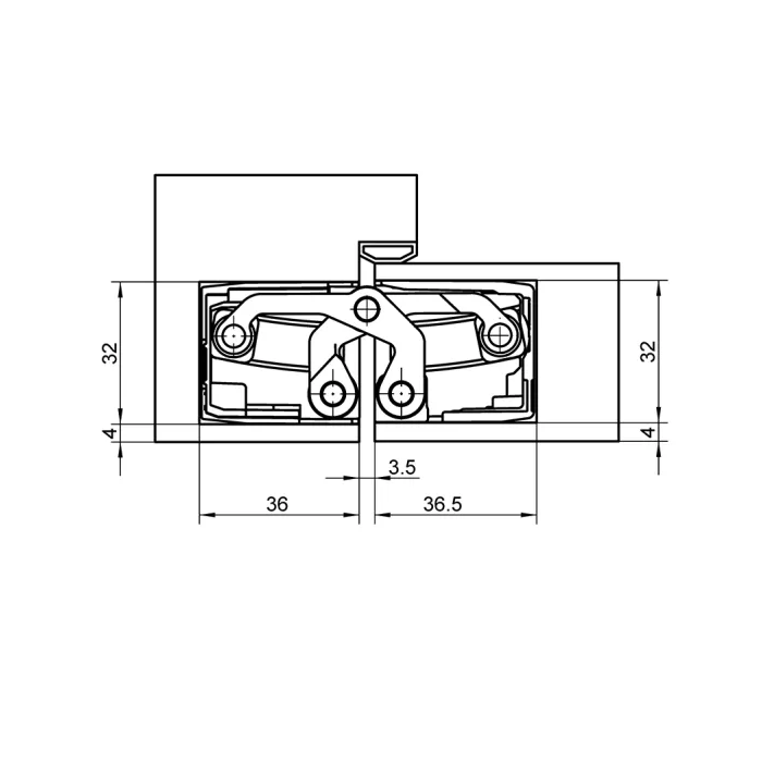 Cerniera SIMONSWERK TECTUS TE 540 3D