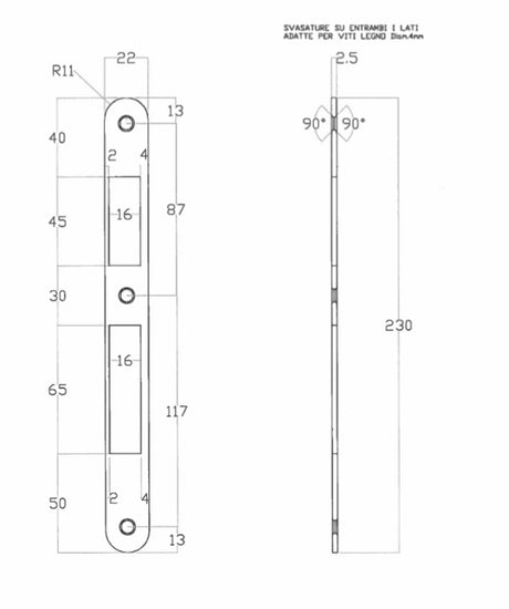 Serratura iLock Elettronica Bluetooth con Tastiera e RFID