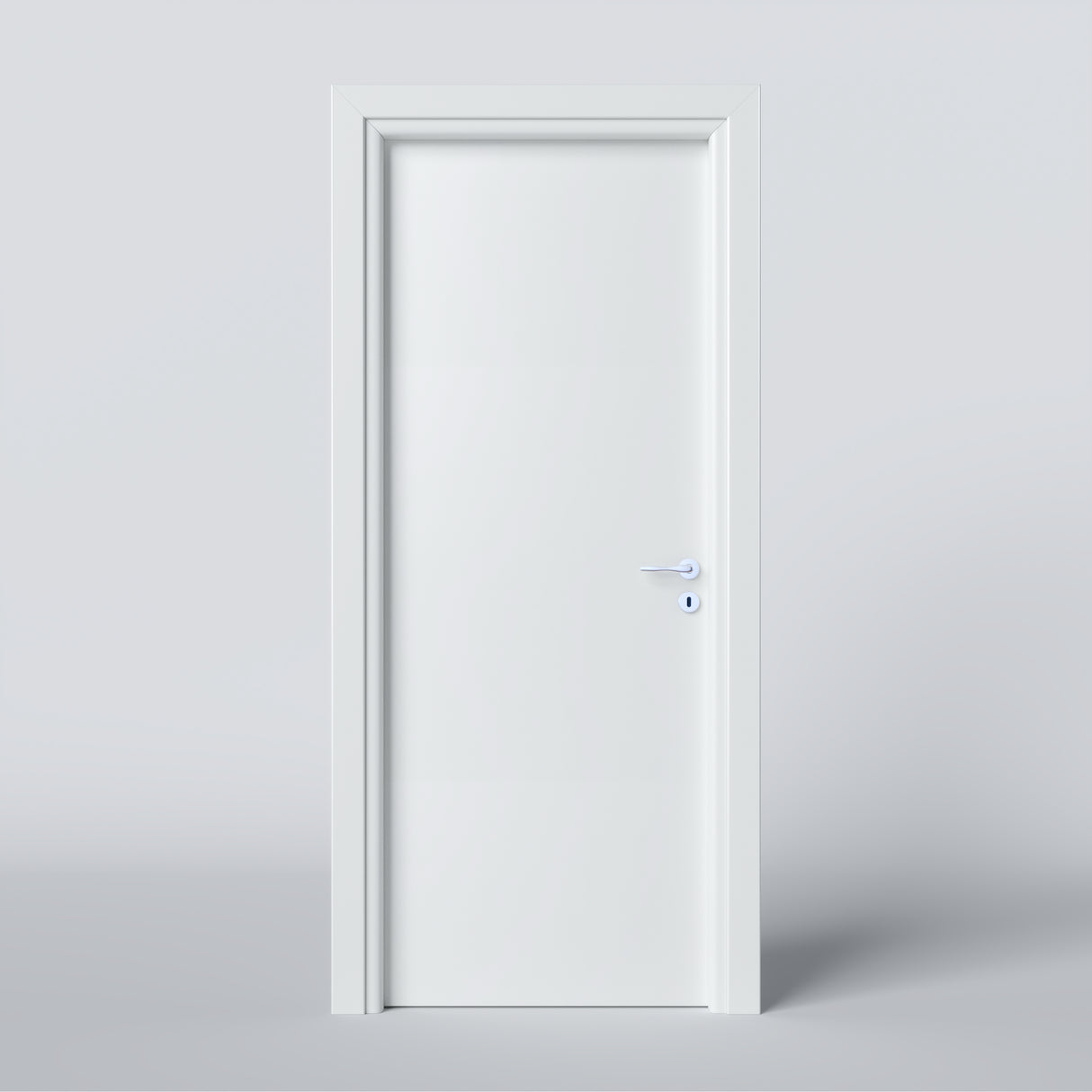 porta laminato colore bianco scontornataà