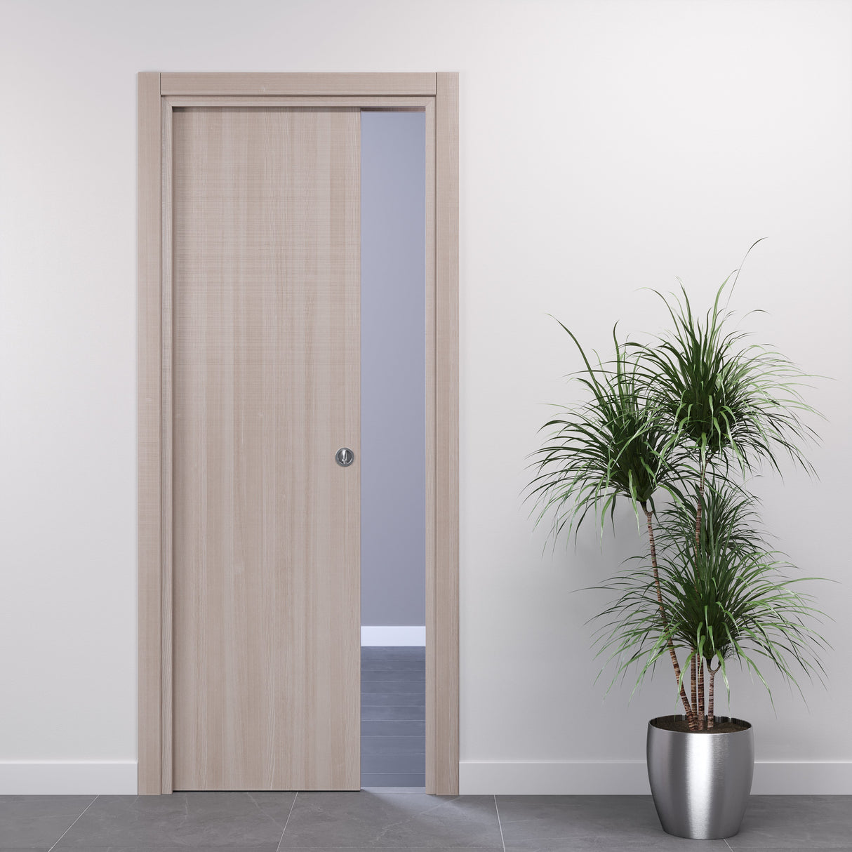 porta scorrevole da interno colore laminato larice