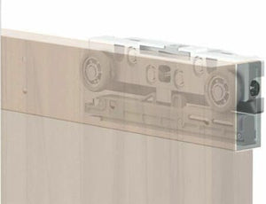 Binario invisibile per porte da interno scorrevoli