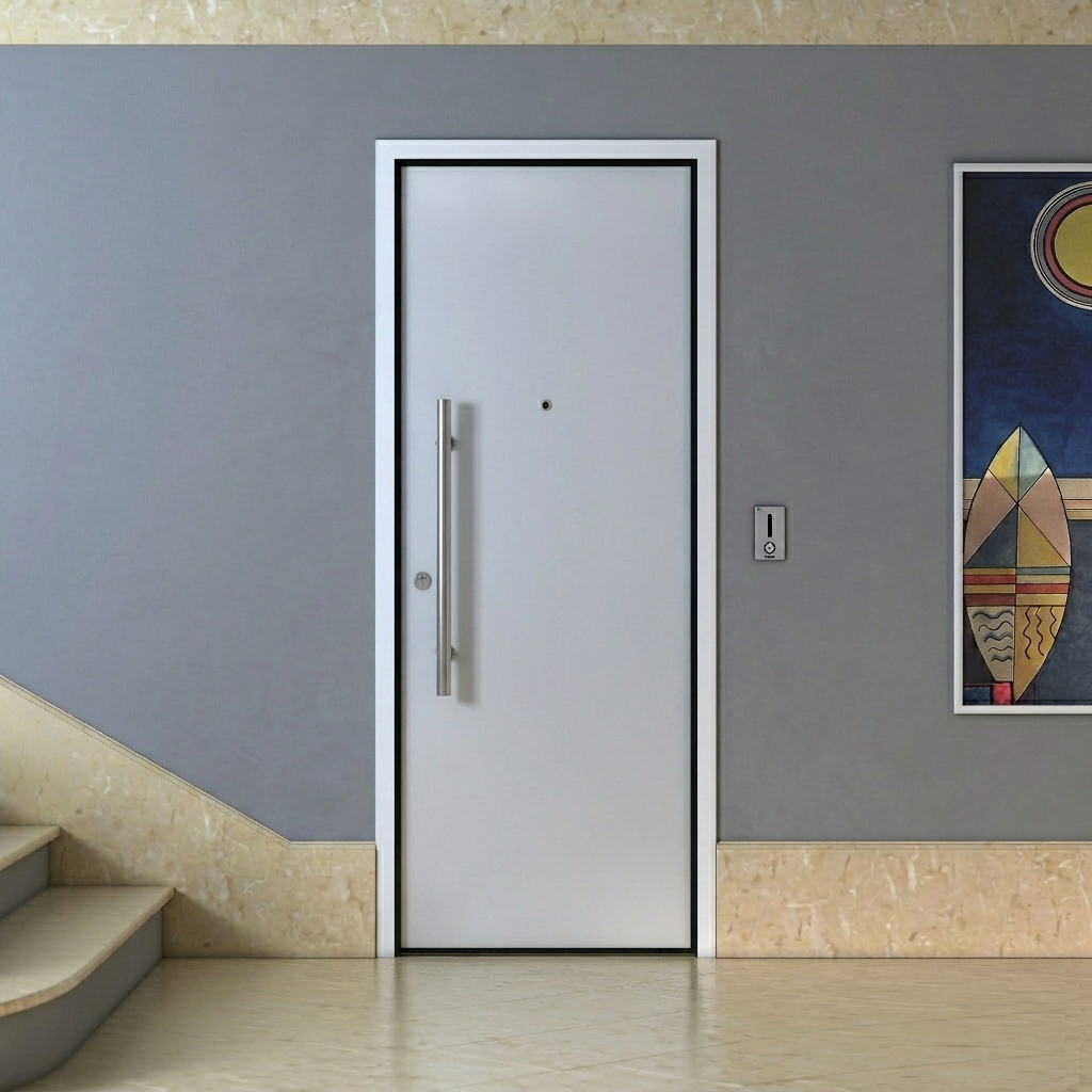Porta Blindata Bianca Insonorizzata Classe 3 (Certificato CE)