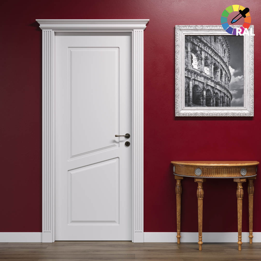 Classic Pantographed Hinged Door with 2 Panels (diagonal) and Empire Capital