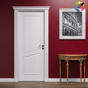 Classic Pantographed Hinged Door with 2 Panels (diagonal) and Empire Capital