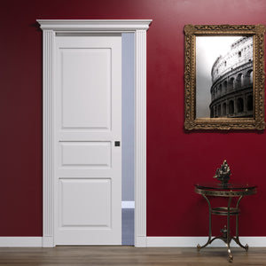 Classic Pantographed Sliding Door with 2+1 Panels and Empire Capital