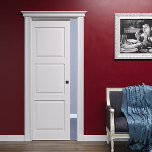 Classic Pantographed Sliding Door with 3 Panels and Empire Capital