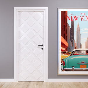 3D Grid Pantographed Hinged Door