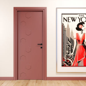 3D Hexa Pantographed Hinged Door