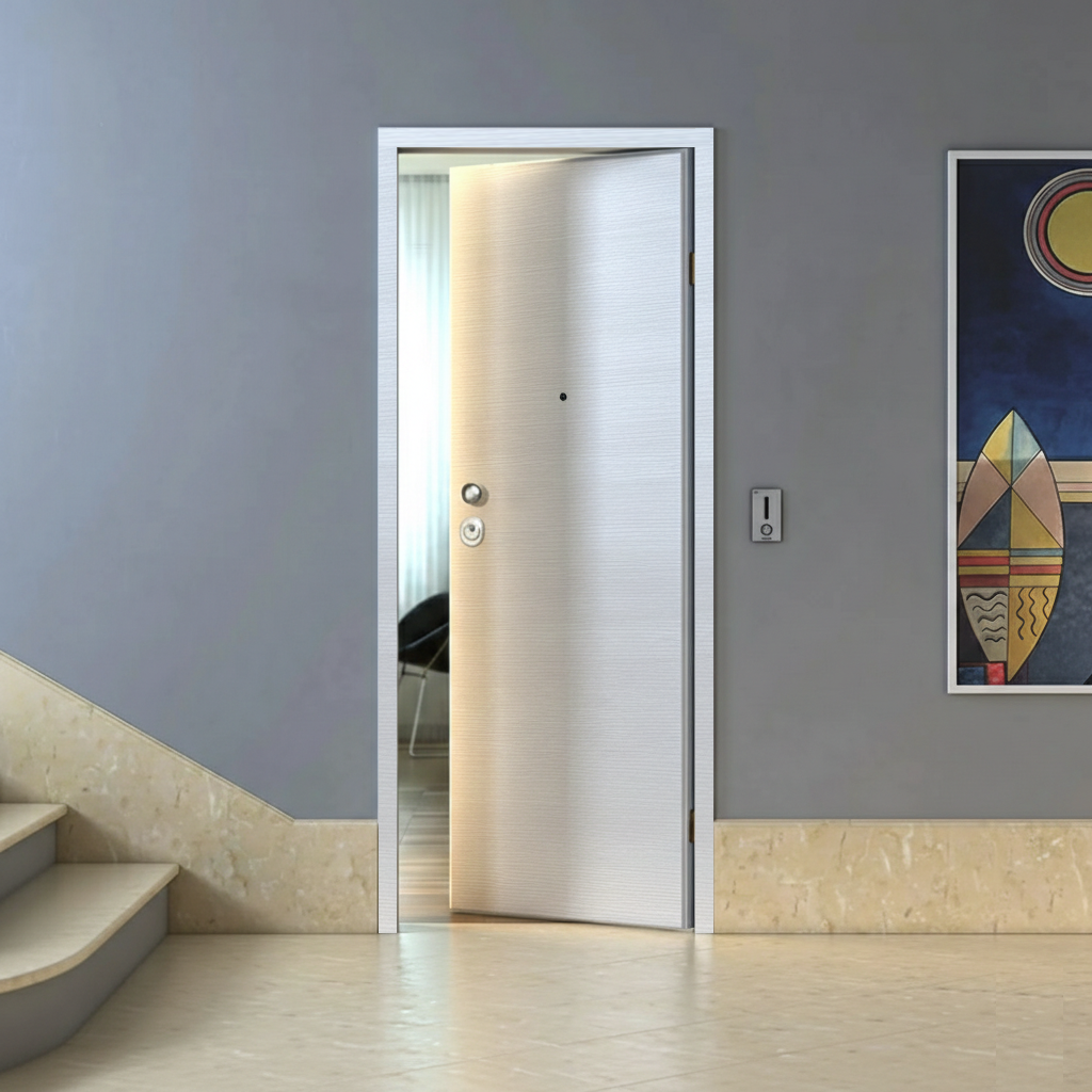 Smooth Soundproof Armored Door Class 3 (CE Certified)