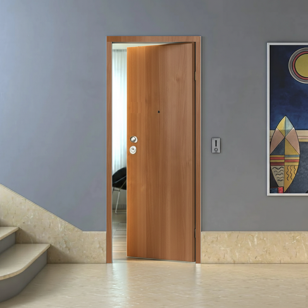 Smooth Soundproof Armored Door Class 3 (CE Certified)