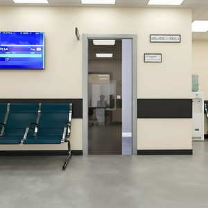 Sliding Glass Door with Aluminum Frame