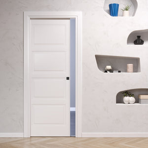 Porta Scorrevole a Scomparsa Pantografata 4 Bugne