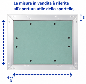 Door Hatch Flush-to-the-wall Inspection