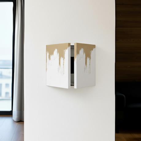 sportello rasomuro a doppia anta